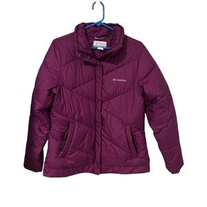 Columbia Women's Puffer Coat Purple Size‎ Medium Excellent condition